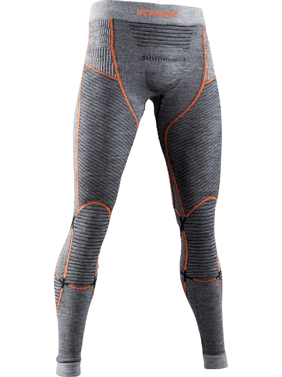 Кальсоны мужские X-BIONIC Merino Pants XXL black/grey/orange