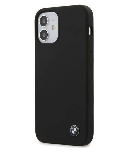 фото Чехол cg mobile bmw signature liquid silicone iphone 12 mini черный