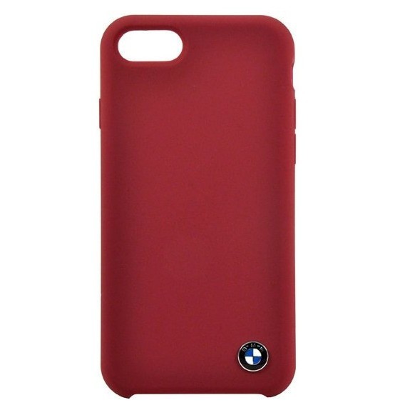 фото Чехол cg mobile bmw signature liquid silicone iphone 7/8/se 2020 красный