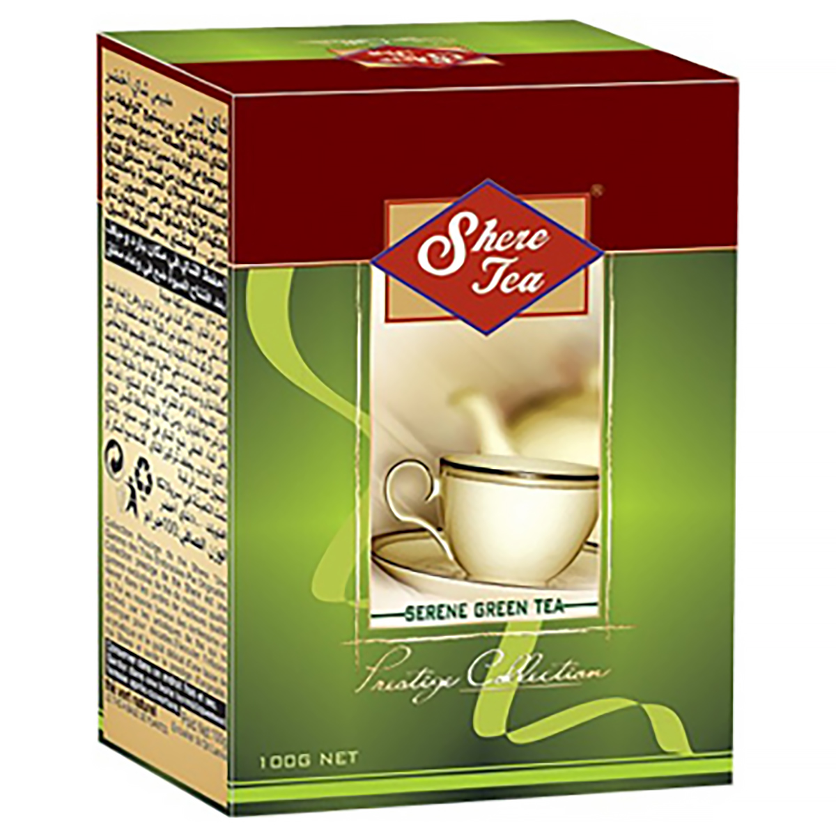 Чай зеленый Shere Tea крупнолистовой Престижная коллекция, Шри-Ланка, 100 г