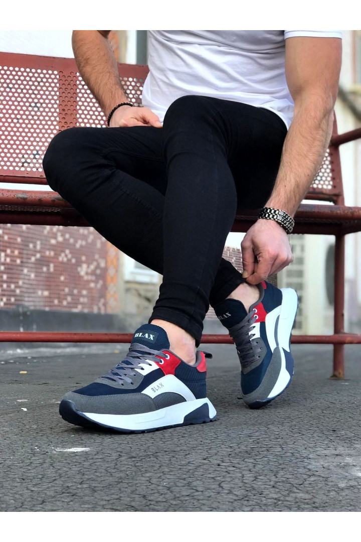 

Кроссовки мужские Wagoon WG-204-FÜME-SİYAH-BEYAZ серые 45 EU (доставка из-за рубежа), WG-204-LACİVERT