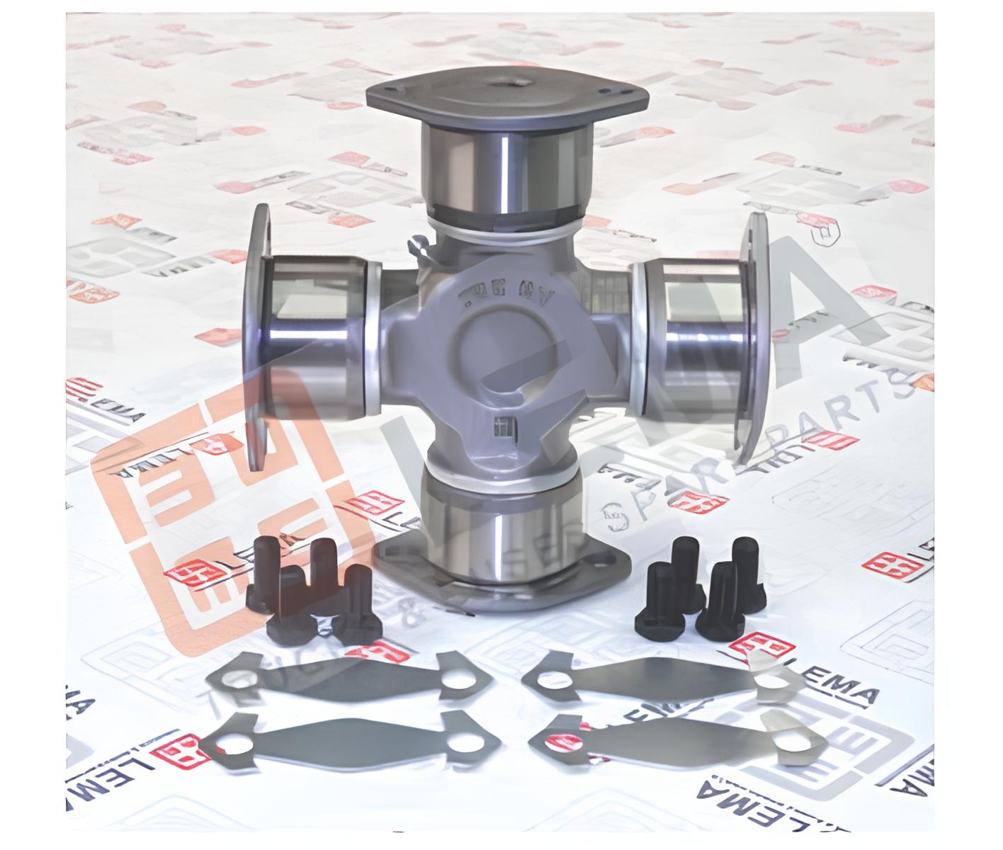 

Крестовина LE.MA 2790.32 для Volvo Iveco MAN 47.6*135 с пластинами