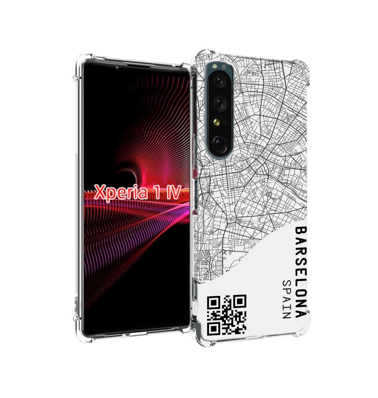 

Чехол накладка MyPads схема-барселона для Sony Xperia 1 IV, Прозрачный, Tocco