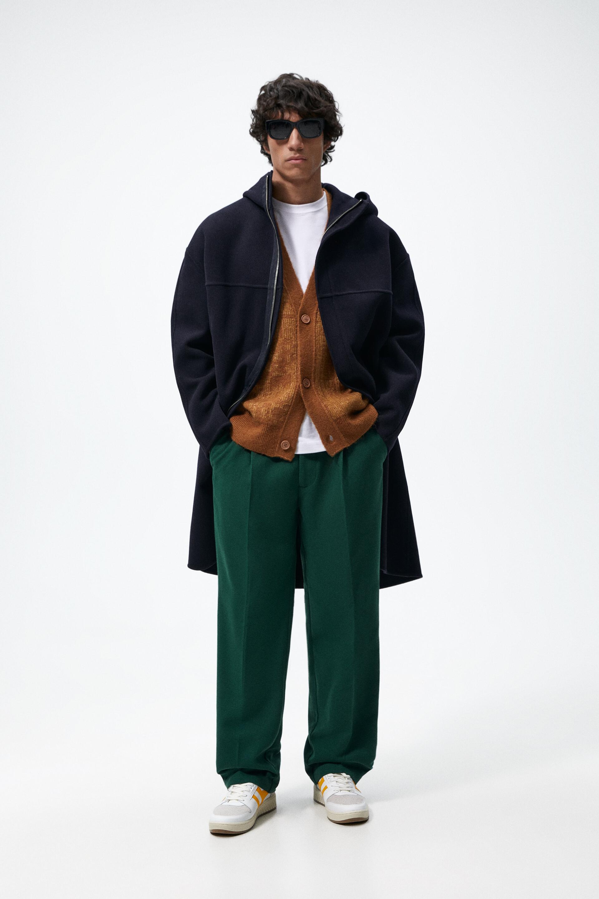 

Брюки мужские ZARA 04840302 зеленые 44 (доставка из-за рубежа), 04840302