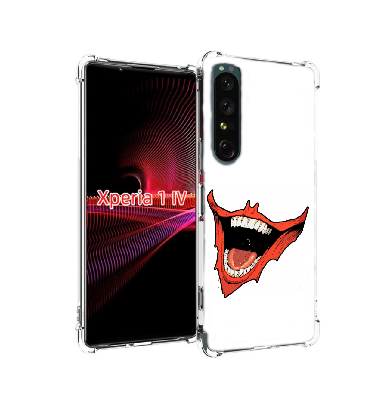 

Чехол накладка MyPads страшная-улыбка для Sony Xperia 1 IV, Прозрачный, Tocco