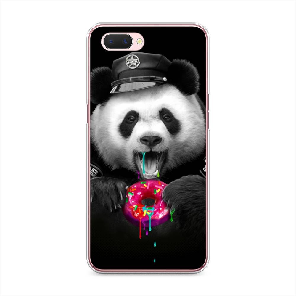 

Чехол Awog на Oppo A3s "Панда police", Разноцветный, 252050-2