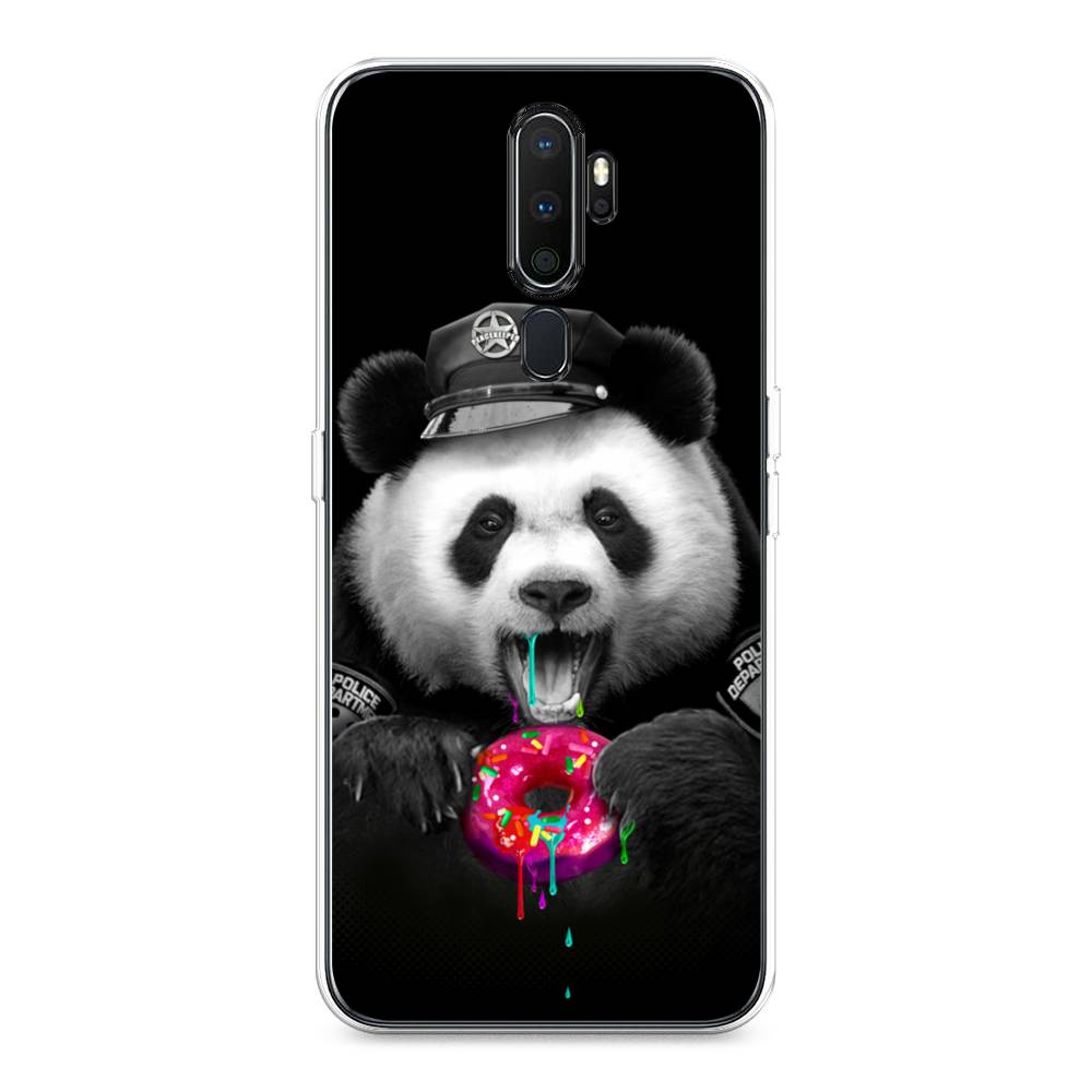 

Чехол Awog на Oppo A5/A9 2020 "Панда police", Разноцветный, 251350-2