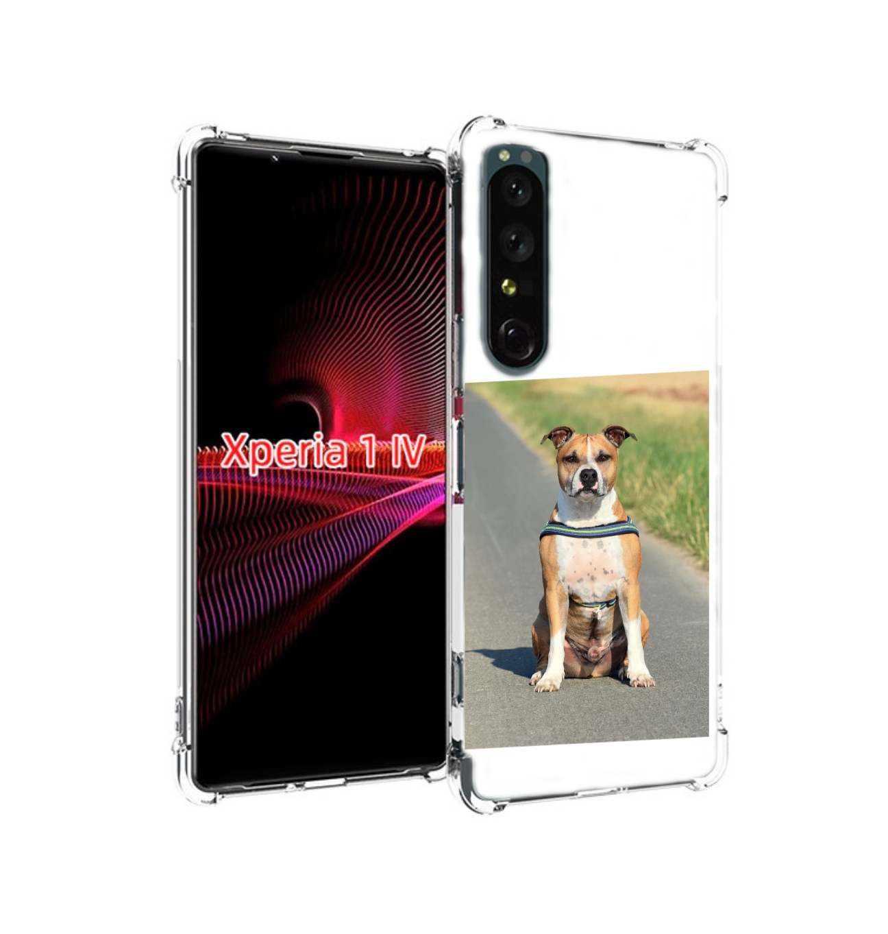 

Чехол накладка MyPads стаффорд терьер для Sony Xperia 1 IV, Прозрачный, Tocco