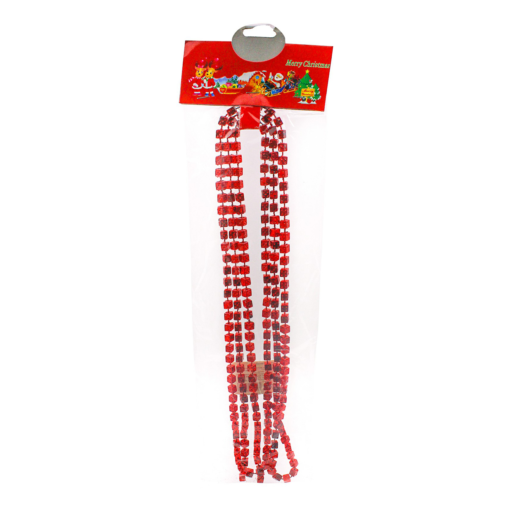 

Гирлянда Бусы SY-0510 6 мм x 2 м красные