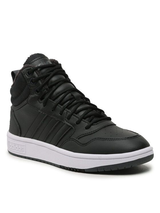 

Кеды Adidas Hoops 3.0 Mid Lifestyle Basketball Classic Fur Lining Winterized Shoes 36 EU, Черный, Hoops 3.0 Mid Lifestyle Basketball Classic Fur Lining Winterized Shoes GZ6679