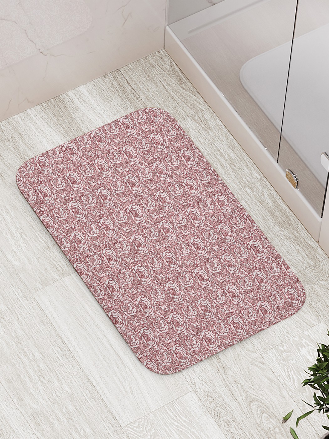 

Коврик противоскользящий для ванной, сауны, бассейна, 77х52 см bath_90548 JoyArty