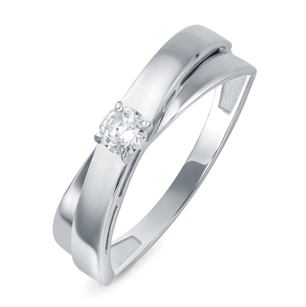 

Кольцо из серебра р. , 585Gold 701011051, фианит, 701011051
