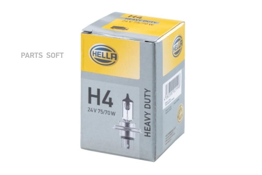 

Лампа 24v h4 75/70w hella 1 шт. картон 8gj 002 525-251