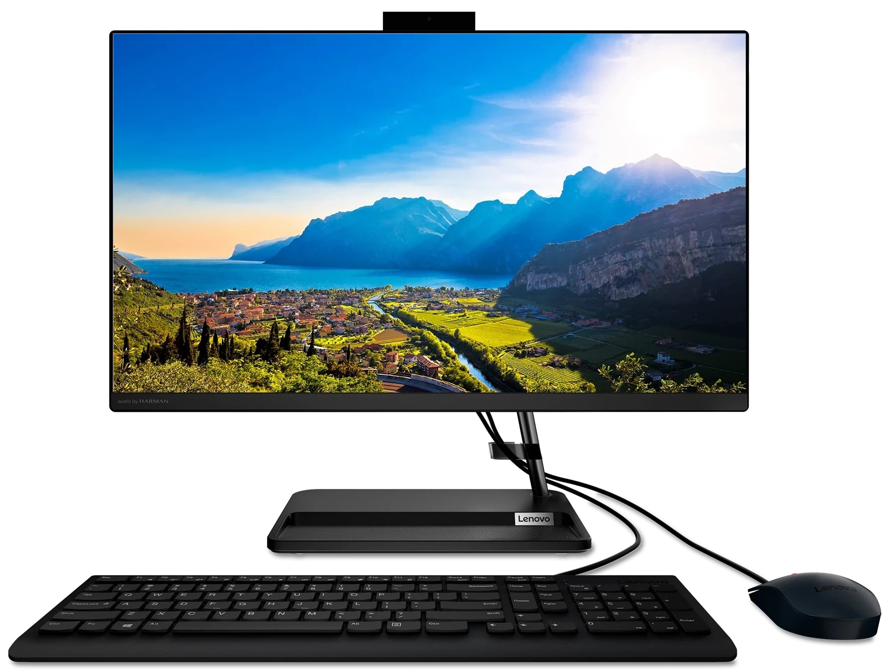 Моноблок Lenovo IdeaCentre AIO 3 Gen 6 черный (F0G001CURU)