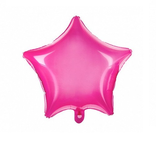 

Воздушный шар PartyDeco Star фольга розовый 48 см