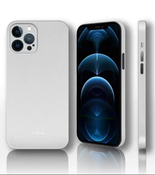 фото Чехол k-doo для iphone 13 pro max air skin белый