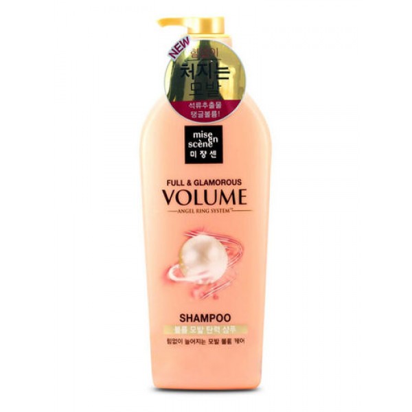 фото Шампунь для придания объема волосам mise en scene full & glamorous volume shampoo