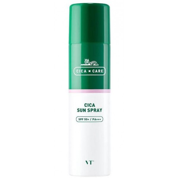 Солнцезащитный спрей VT Cosmetics cica sun spray spf 50+/pa+++ 150 мл