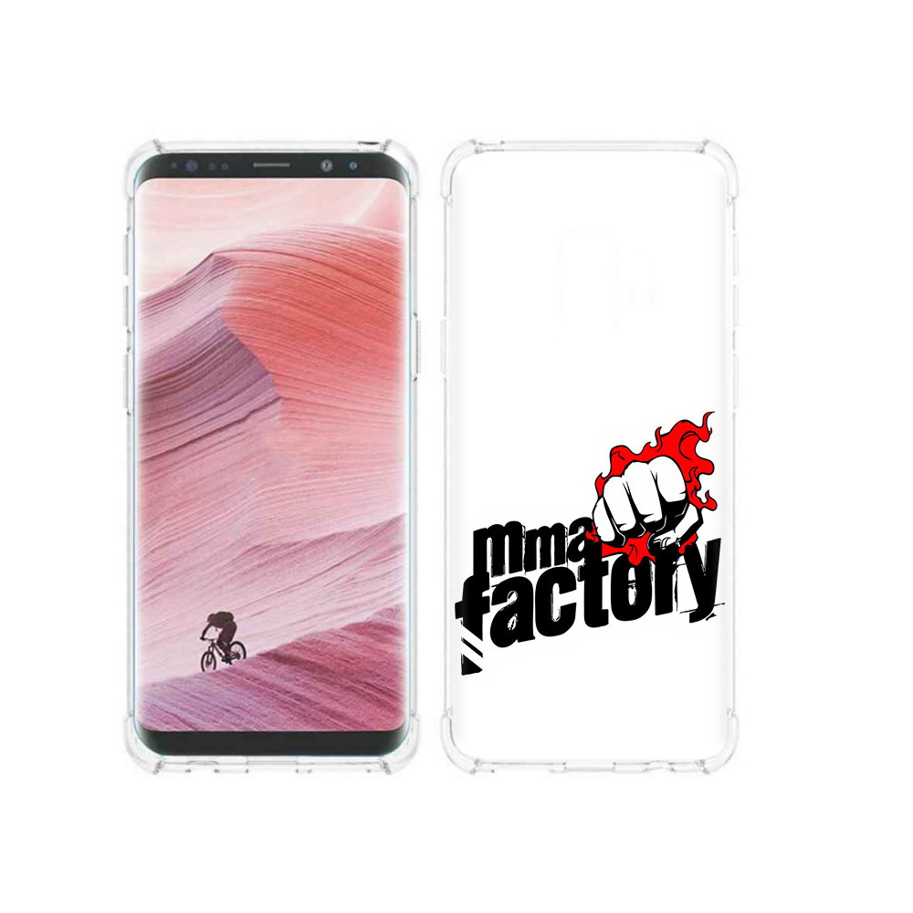 

Чехол MyPads Tocco для Samsung Galaxy S9 Единоборства ММА (PT101623.567.74), Прозрачный, Tocco