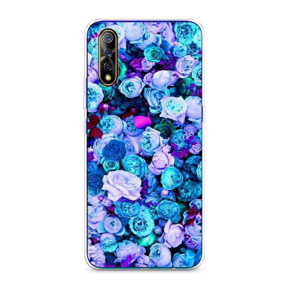 

Чехол на Vivo iQOO Neo "Цветочный ковер", Фиолетовый, 262050-2