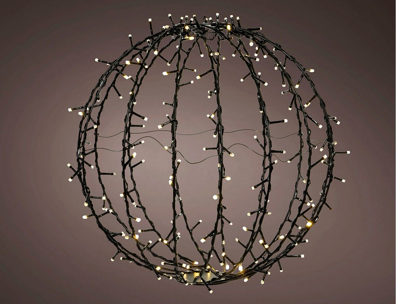

Светодиодное украшение ШАР - DANCING LIGHTS, 210 тёплых/разноцветных LED, 48 см, Kaemingk, 490754