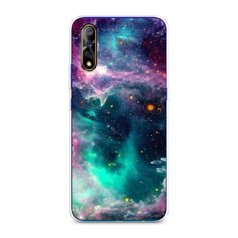 

Чехол на Vivo iQOO Neo "Звездные облака", Розовый;бежевый, 262050-2