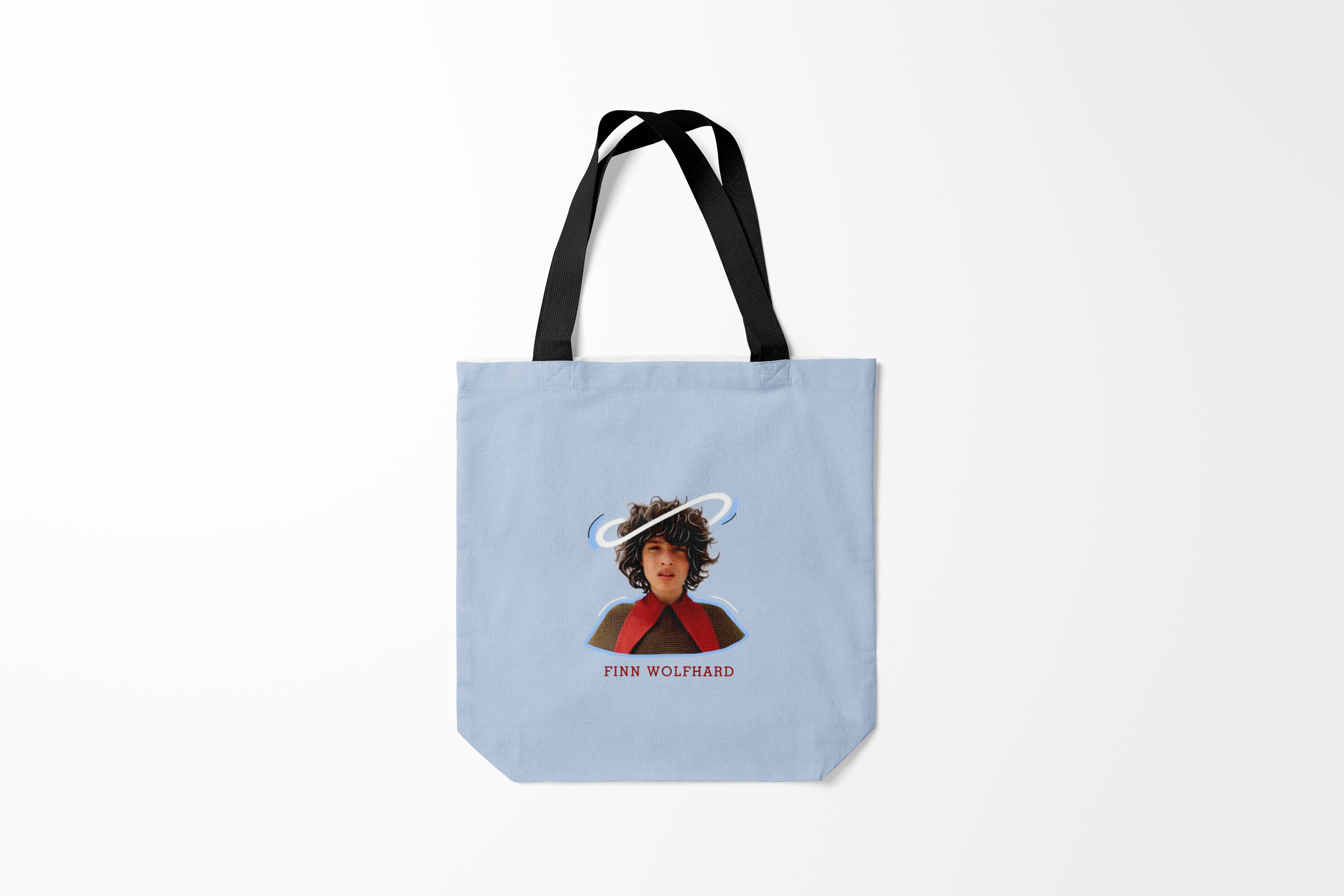 

Сумка шoппер унисекс Burnettie Звезды кино finn wolfhard, серый, Звезды кино finn wolfhard