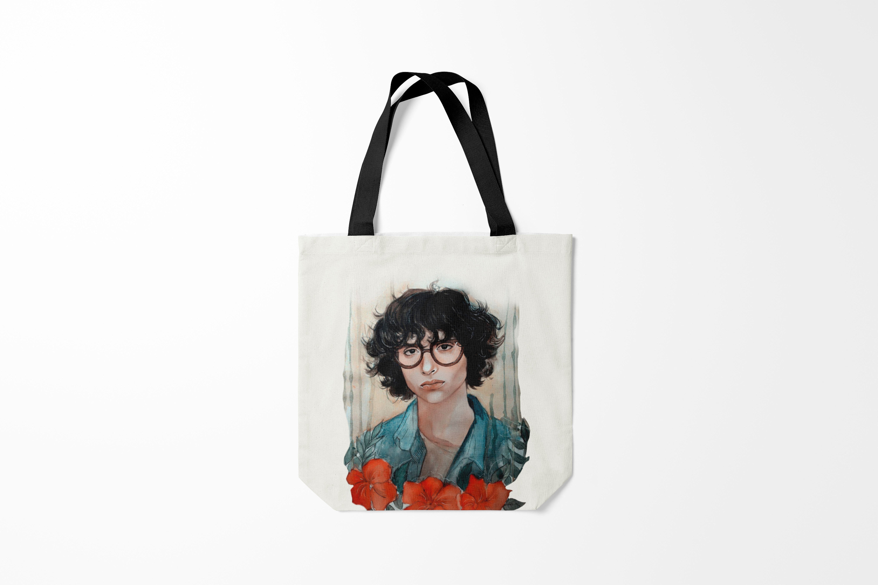 

Сумка шoппер унисекс Burnettie Звезды кино finn wolfhard, черный, Звезды кино finn wolfhard