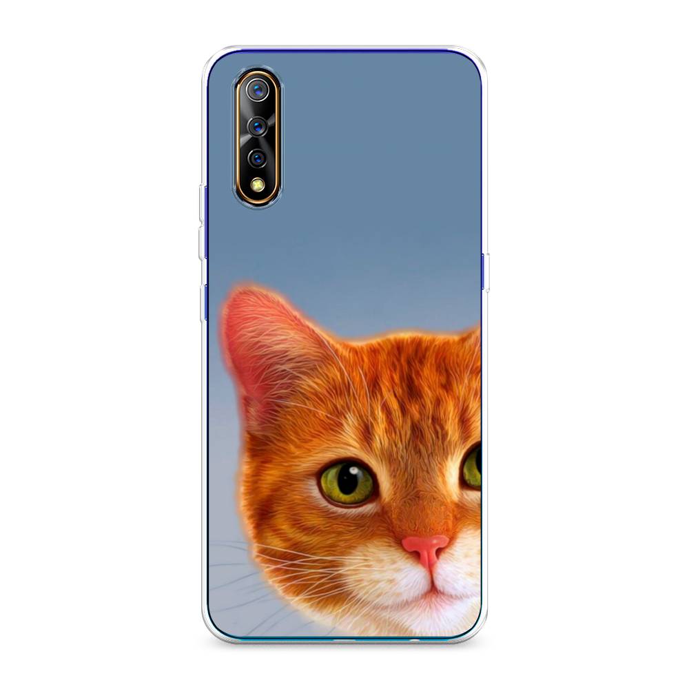 

Чехол на Vivo iQOO Neo "Любопытный котик", Коричневый, 262050-1