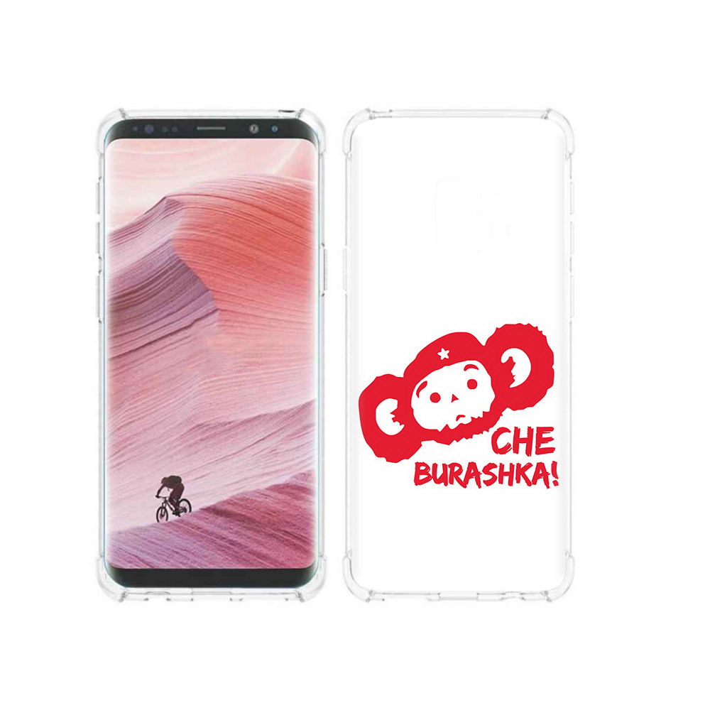 

Чехол MyPads Tocco для Samsung Galaxy S9 чебурашка (PT101623.567.672), Прозрачный, Tocco