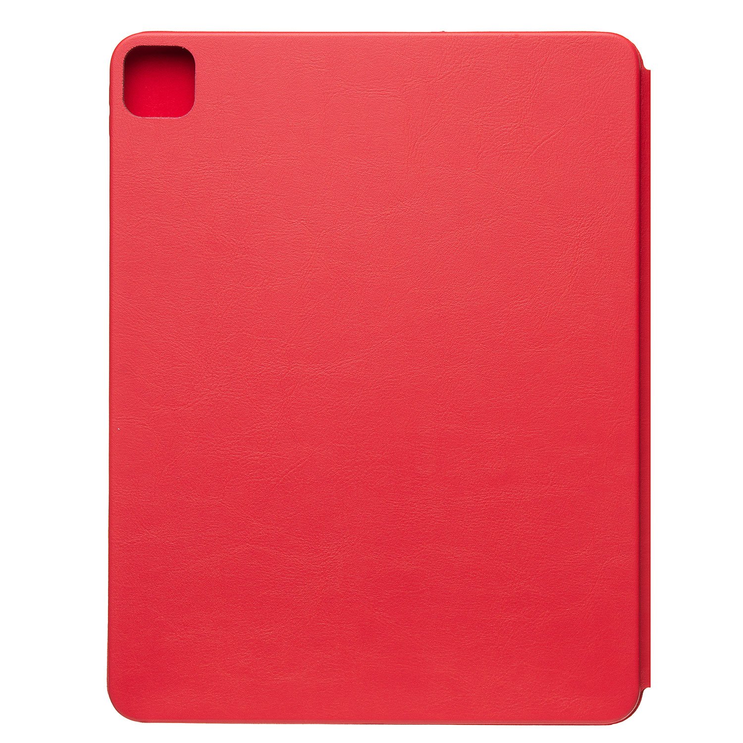 Чехол iPad Pro 4 12.9 (2020) кожзам + смарт панель <красный>