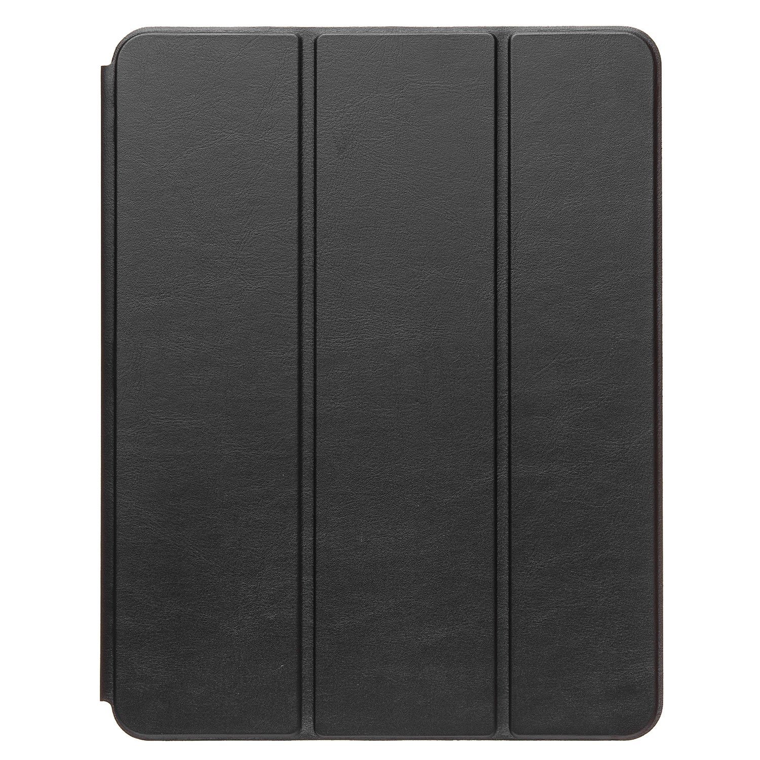 Чехол iPad Pro 4 12.9 (2020) кожзам + смарт панель <черный>