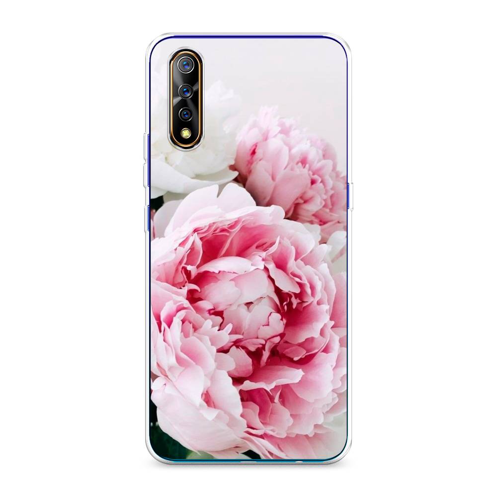 

Чехол на Vivo iQOO Neo "Розовые и белые пионы", Розовый;белый, 262050-2