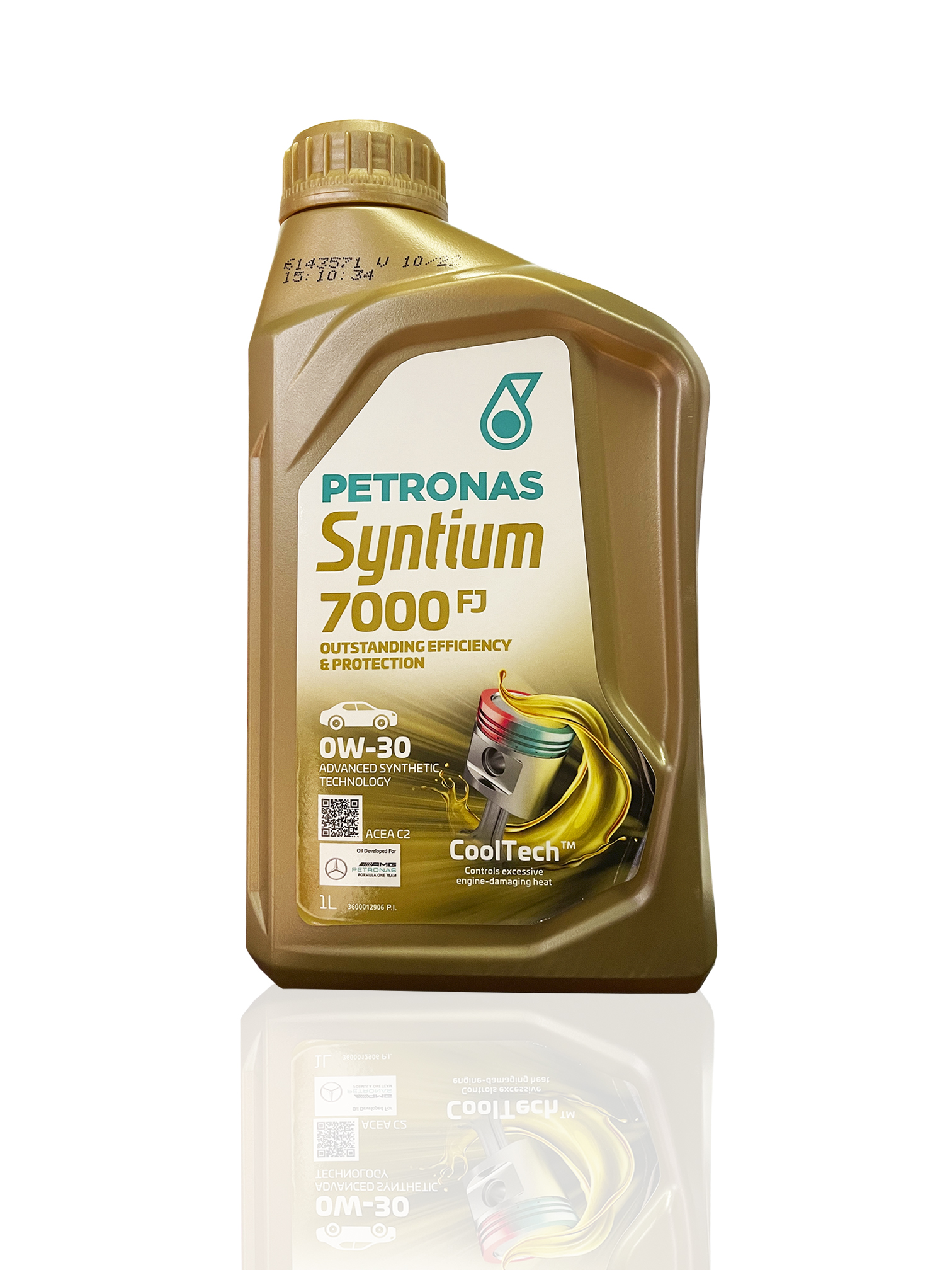 Моторное масло PETRONAS синтетическое SYNTIUM 7000 FJ 0W30 АСЕА С2 1л