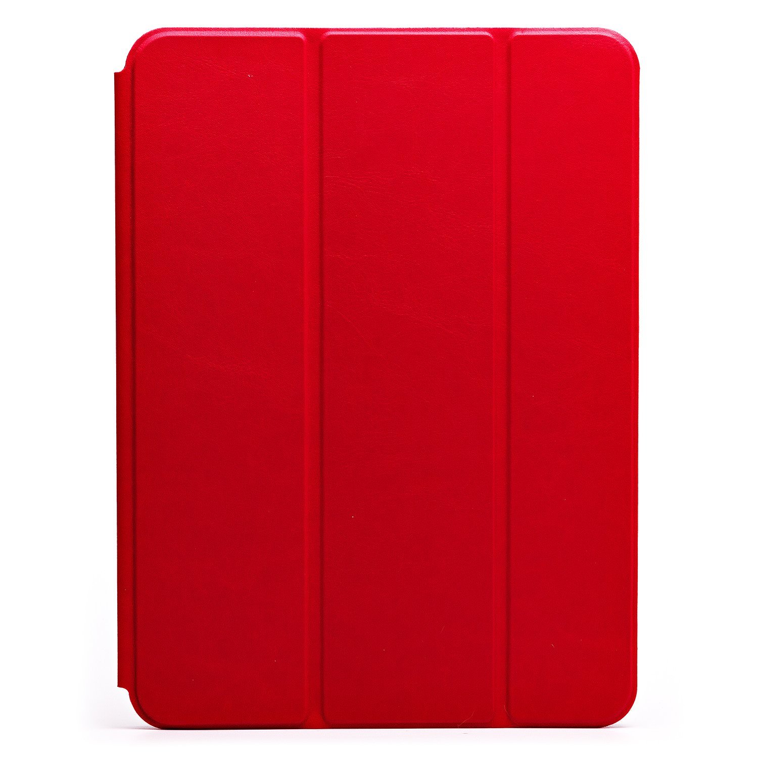 Чехол iPad Air 4 10.9 (2020) кожзам + смарт панель <красный>