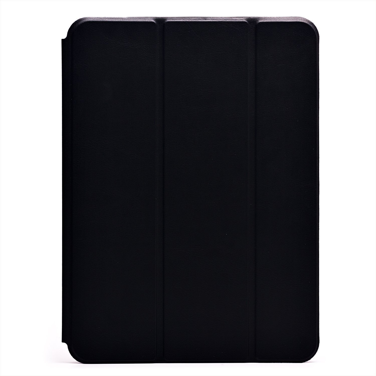 Чехол iPad Air 4 10.9 (2020) кожзам + смарт панель <черный>