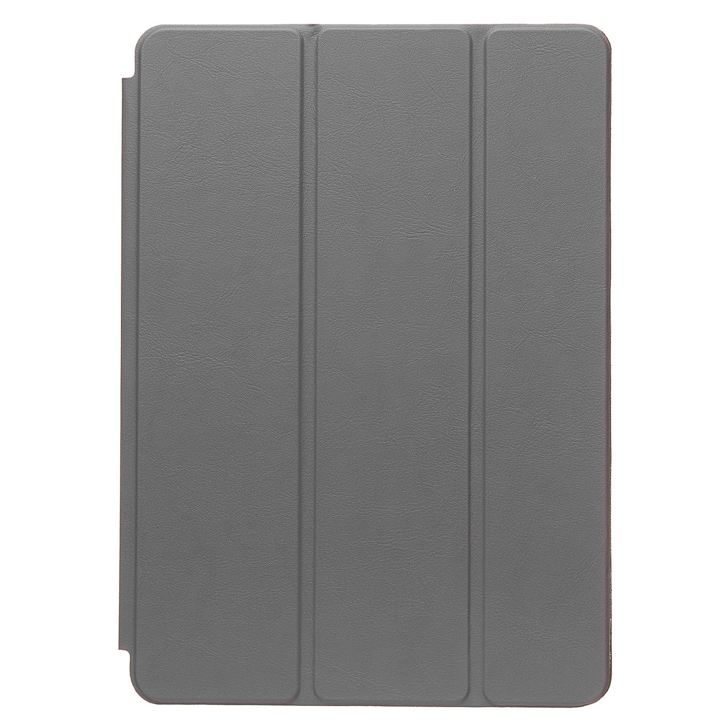 Чехол iPad 10.2 (2019) кожзам + смарт панель <серый>
