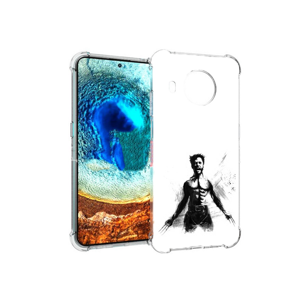 

Чехол MyPads Tocco для Nokia X20 росомаха (PT159436.101.587), Прозрачный, Tocco