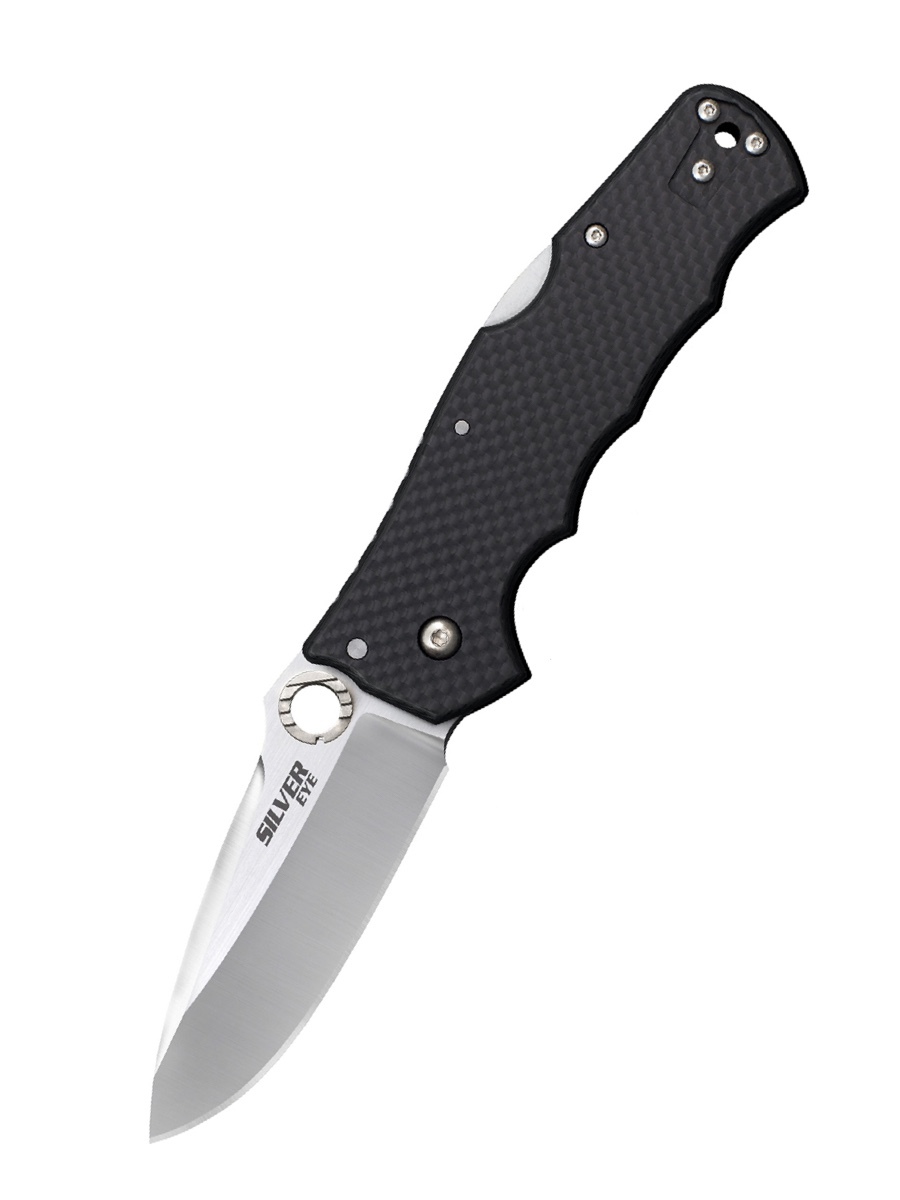 

Туристический нож Cold Steel Silver Eye, серебристый, черный, Silver Eye