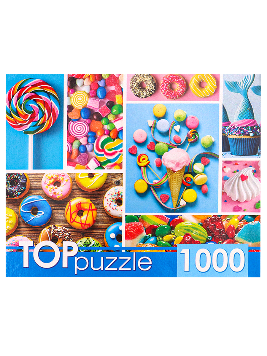 

Рыжий кот Toppuzzle, 1000 деталей, Любимые сладости