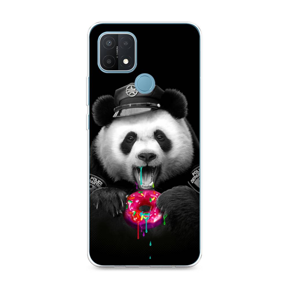 

Чехол Awog на Oppo A15/A15s "Панда police", Разноцветный, 255650-2