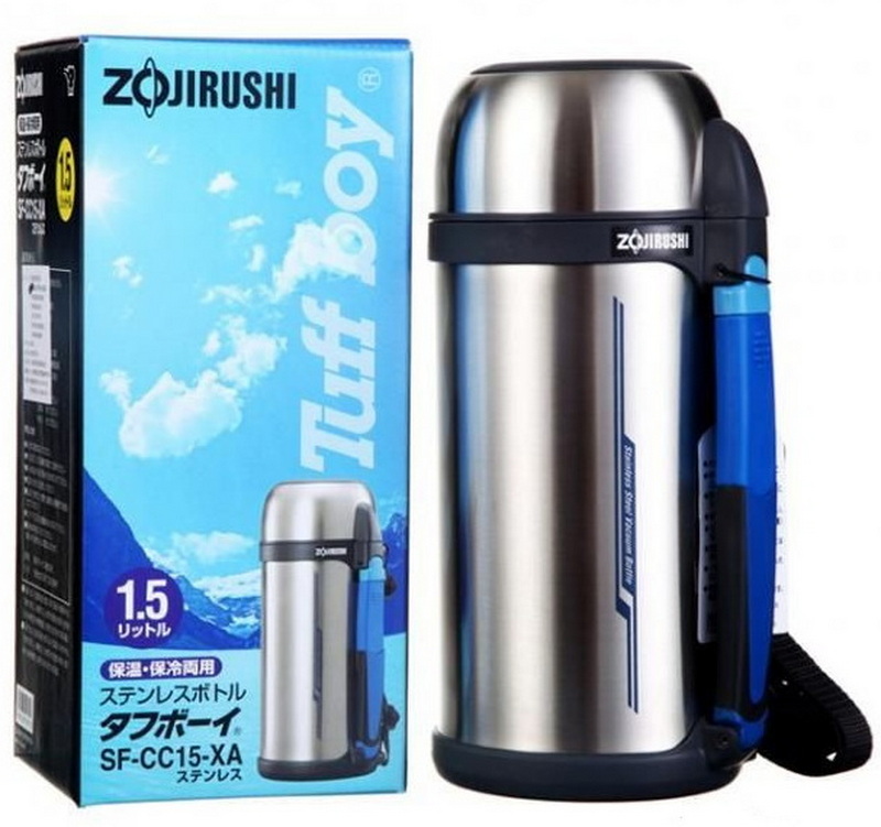 

Термос Zojirushi SF-CC 15-XA 1,5л сталь, Серебристый