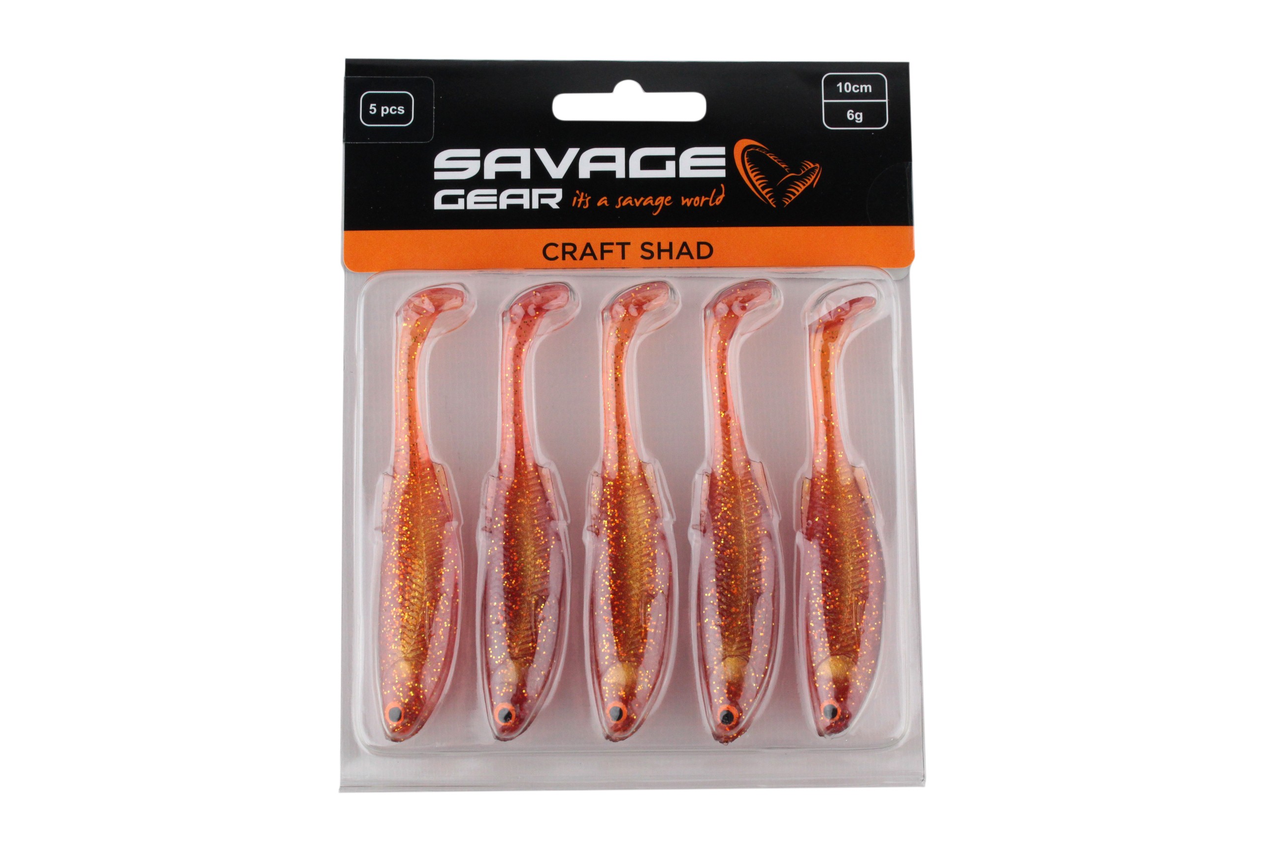 

Приманка Savage Gear Craft shad 10см 6гр motor oil уп.5шт, Craft shad