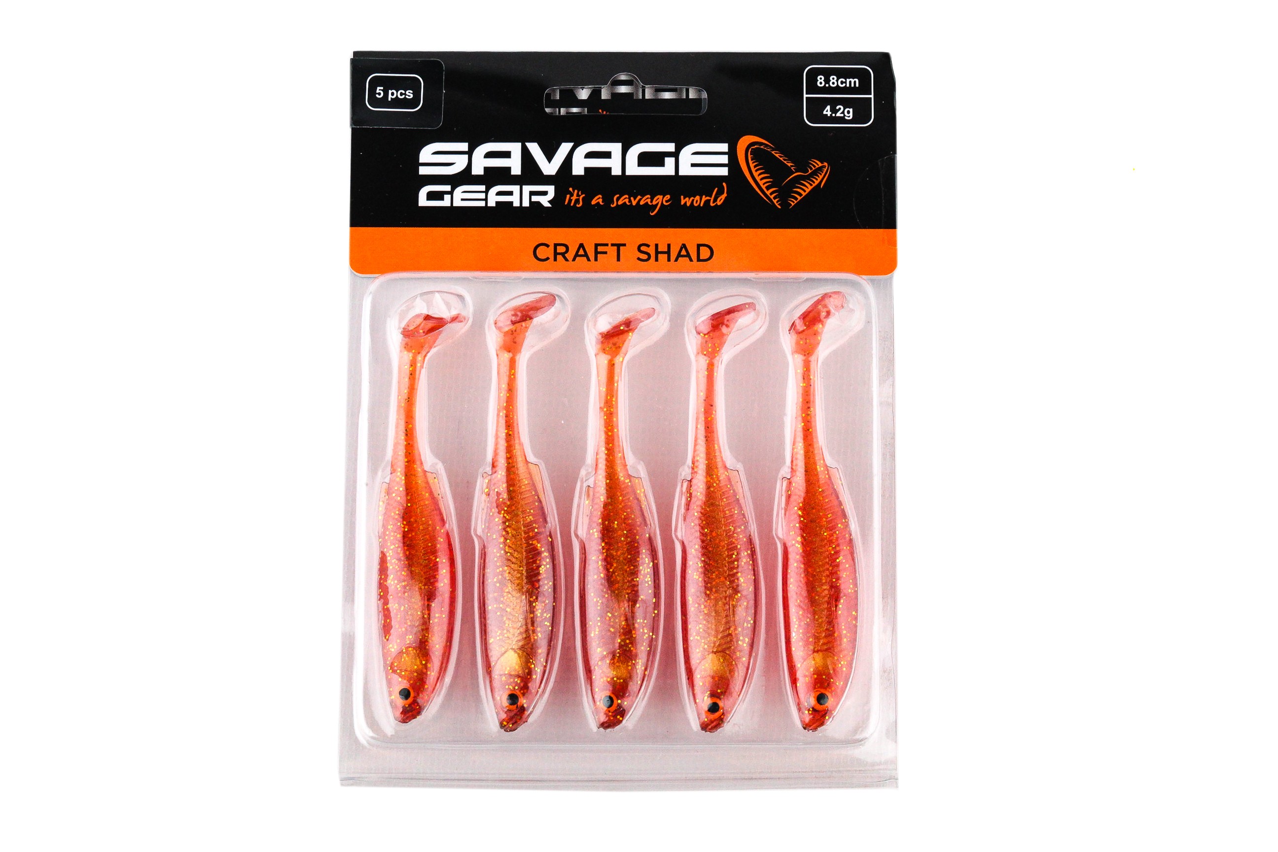 

Приманка Savage Gear Craft shad 8,8см 4,2гр motor oil уп.5шт, Craft shad