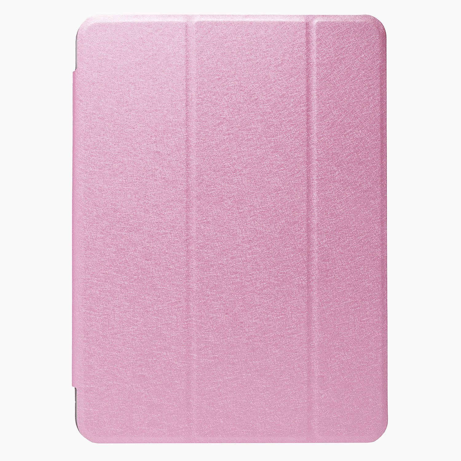 Чехол iPad Pro 12.9 2020 пластик прозрачный + смарт панель <розовый>