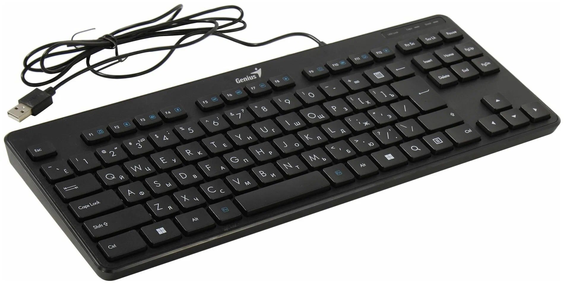 Проводная клавиатура Genius LuxeMate 110 Black (31300012404)