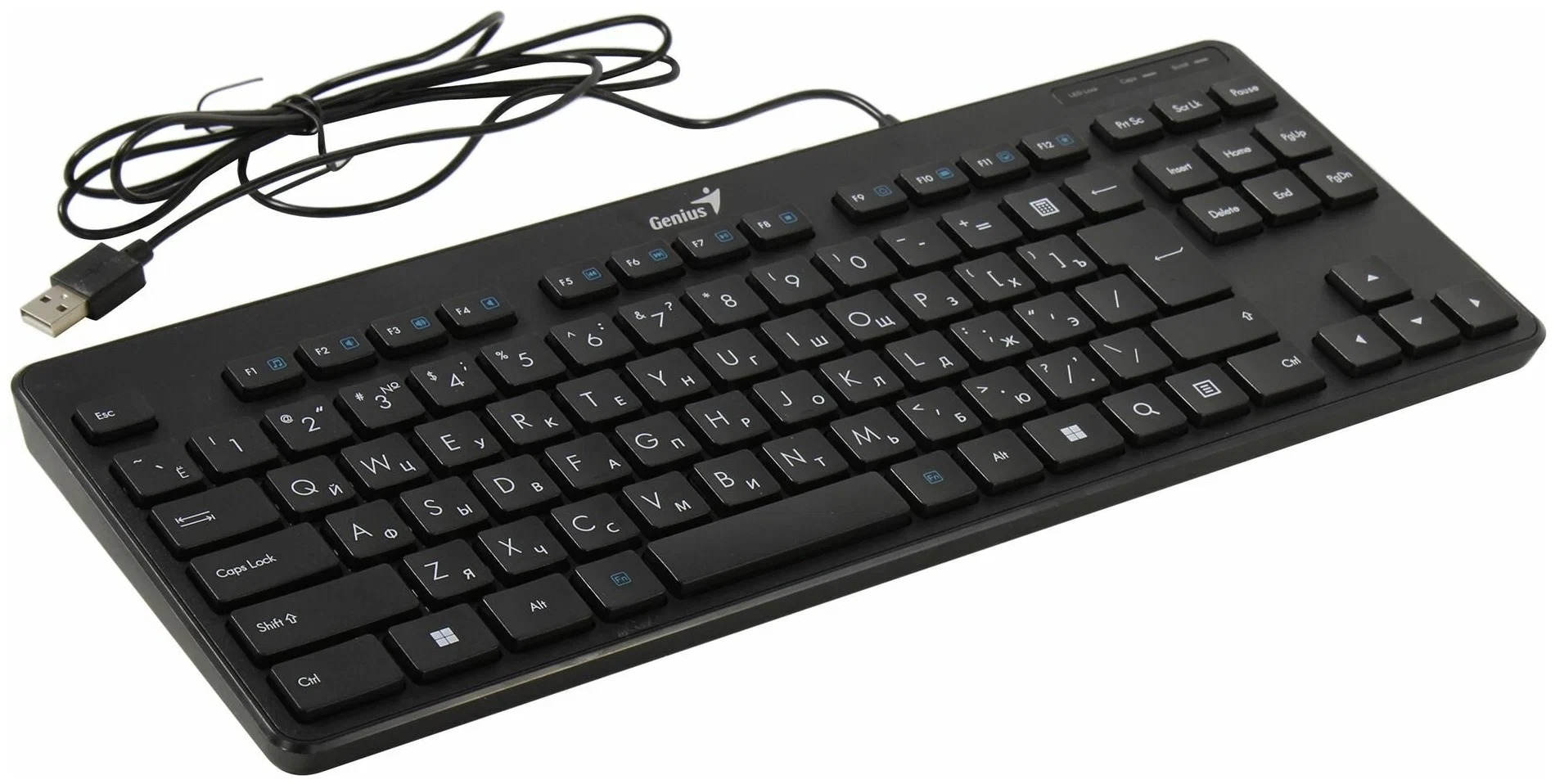 Проводная клавиатура Genius LuxeMate 110 черная (31300012404)