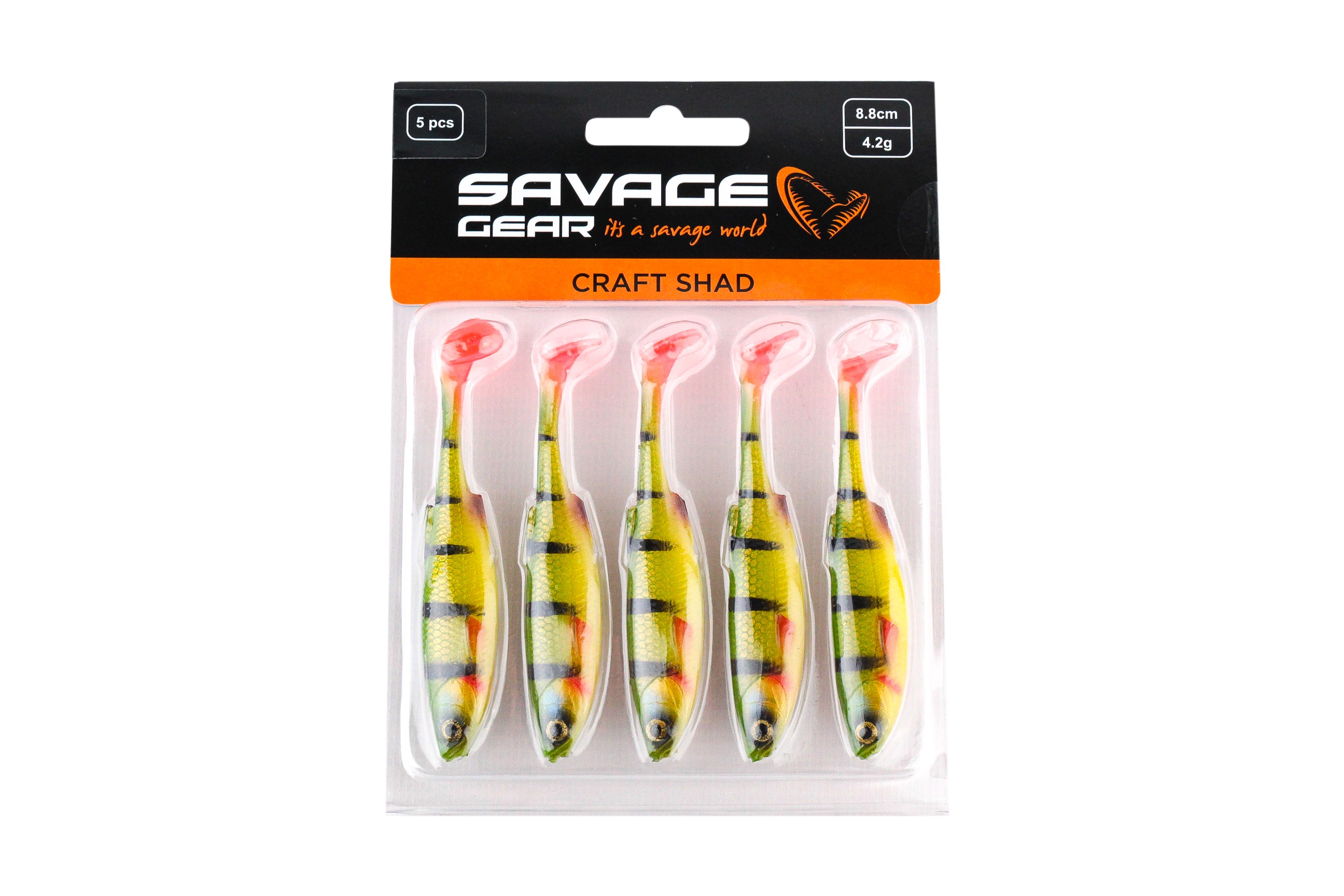 

Приманка Savage Gear Craft shad 8,8см 4,2гр perch уп.5шт, Craft shad