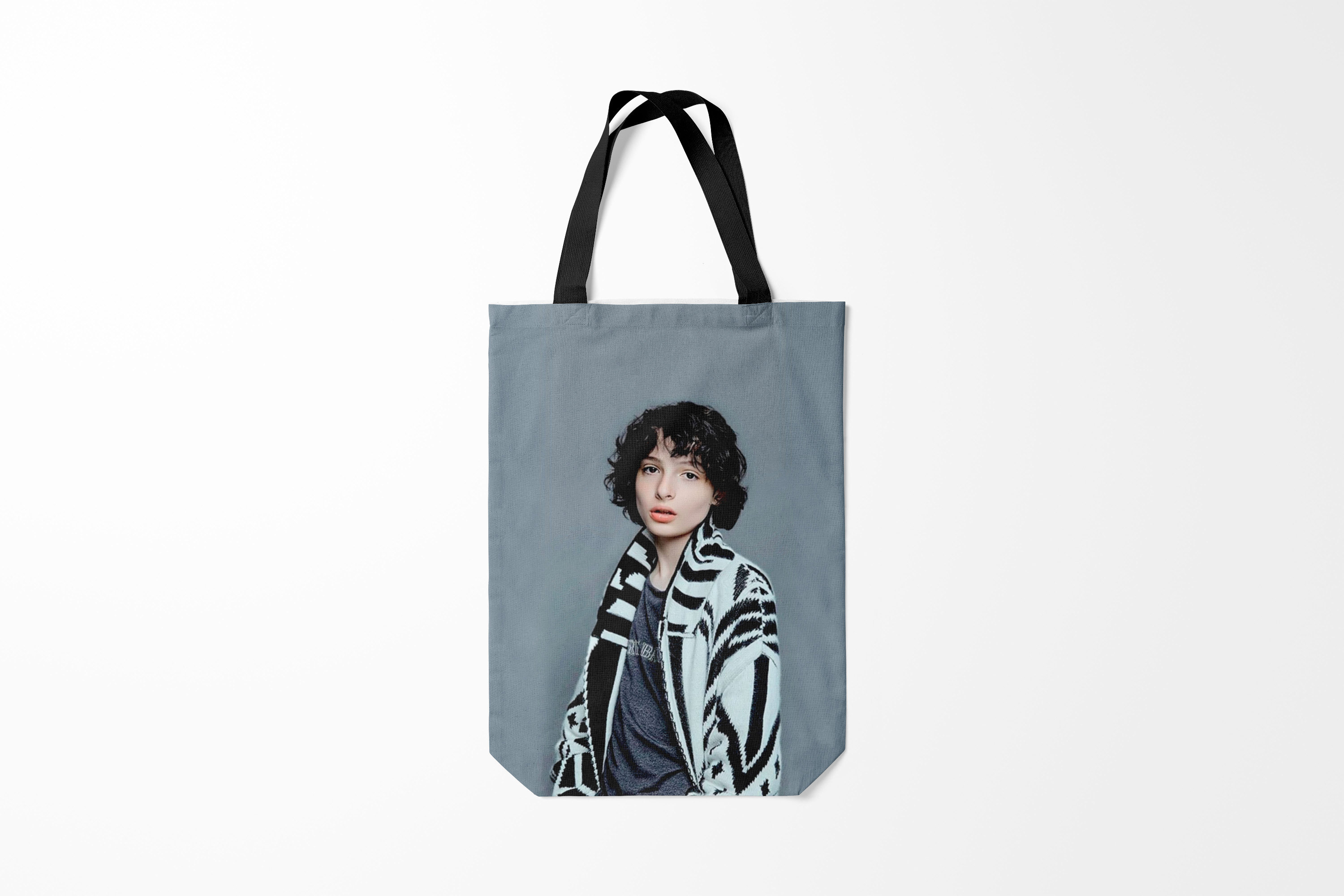 

Сумка шoппер унисекс Burnettie Звезды кино finn wolfhard, белый, Звезды кино finn wolfhard