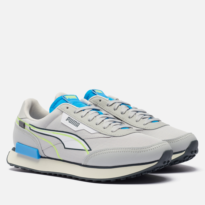 фото Кроссовки мужские puma future rider twofold серые 40.5 eu